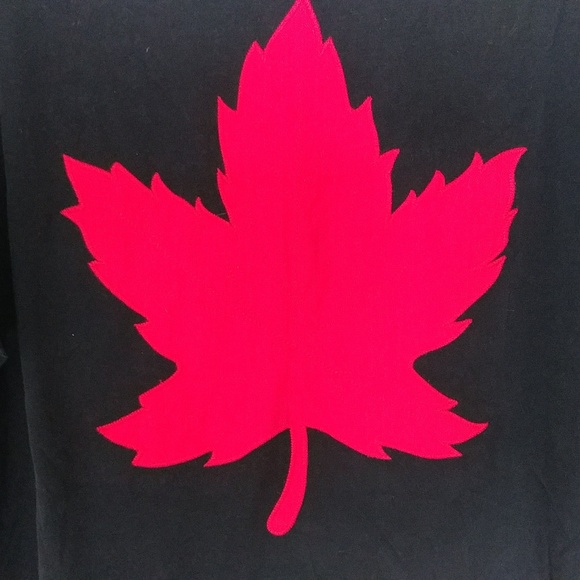CANADIAN Olympic Games Maple Leaf logo tee XL - Picture 2 of 5